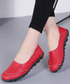 Feel the Comfort with Owlkay Flat Bottomed Casual Pregnant Women Shoes Setupmarks