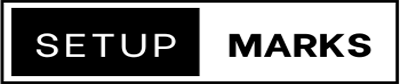 Setupmarks