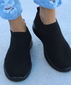 Owlkay - Women Stretchy Slip-on Mesh Bunion Corrector Sneakers Setupmarks