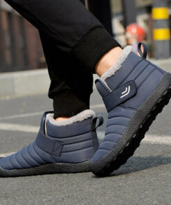 Owlkay Lightweight Winter Shoes Warm Plush Snow Boots