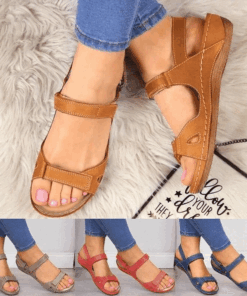 Owlkay Premium Faux Leather Women Sandals