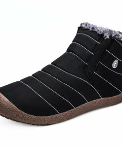 Owlkay Winter Resistant Lightweight High Top Cotton Shoes Snow Shoes