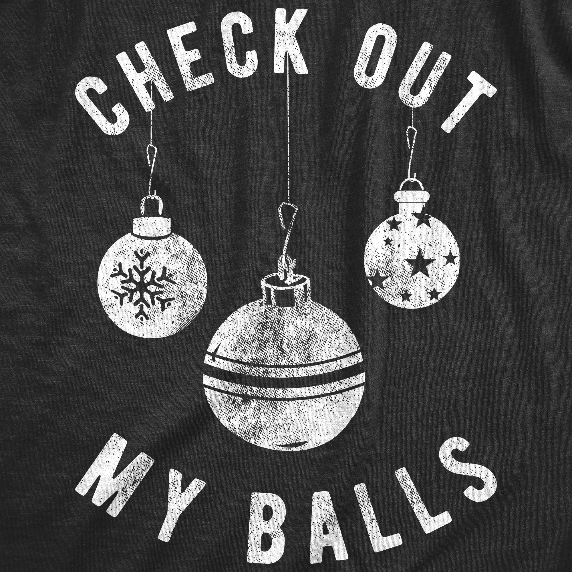 Setupmarks Check Out My Balls Men's T Shirt - Image 6