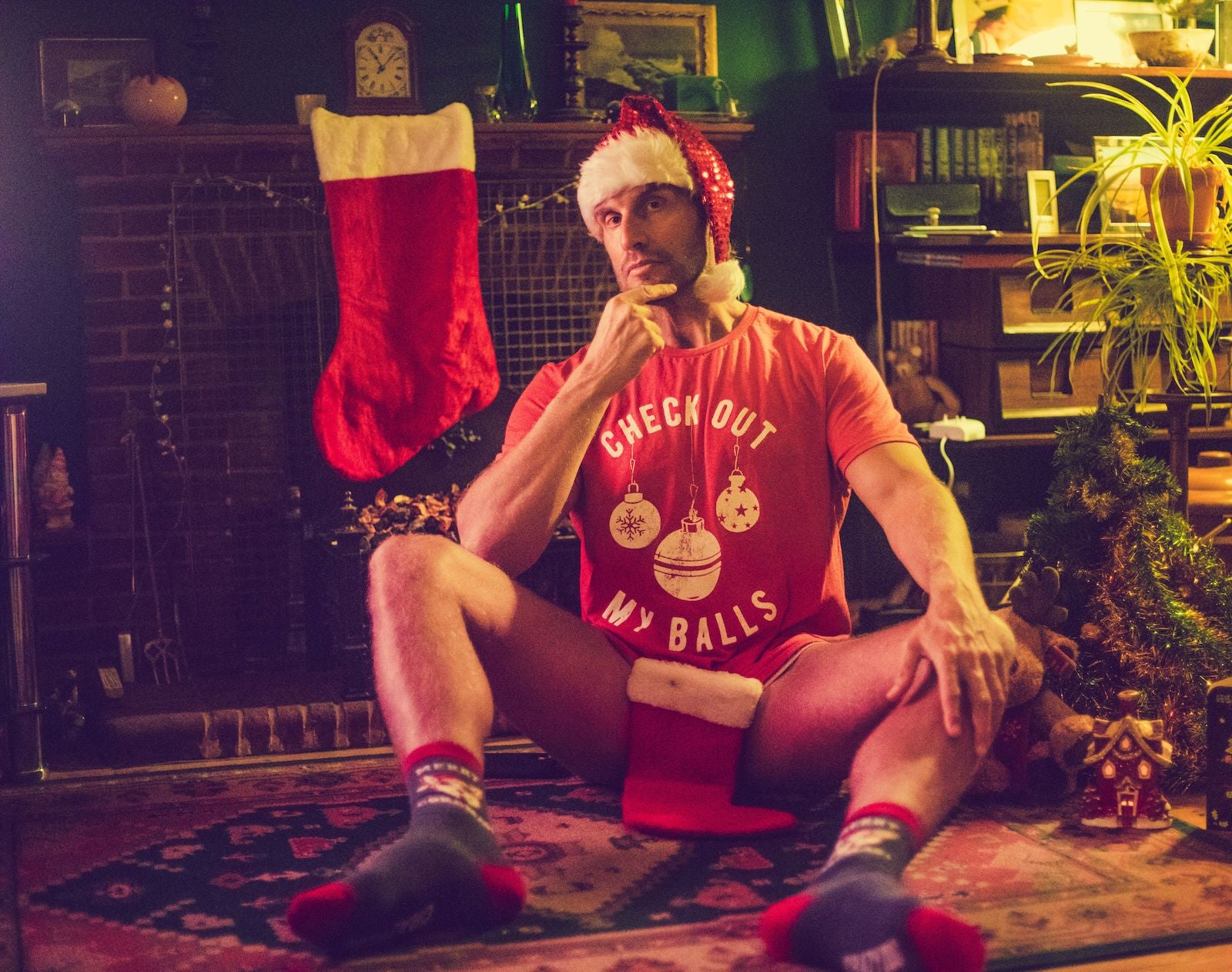 Setupmarks Check Out My Balls Men's T Shirt - Image 3