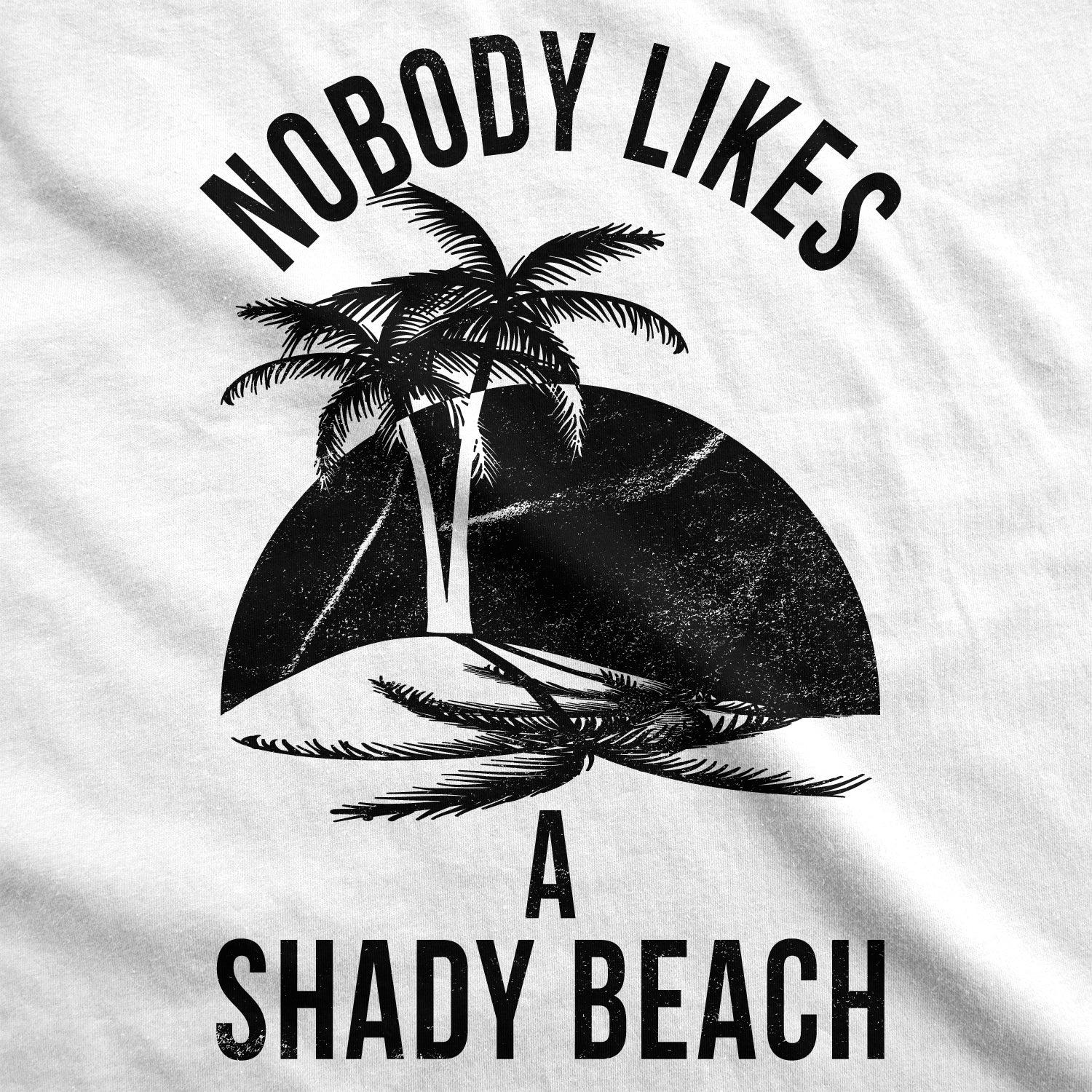 Alternative view of Setupmarks Nobody Likes A Shady Beach Men's Tank Top