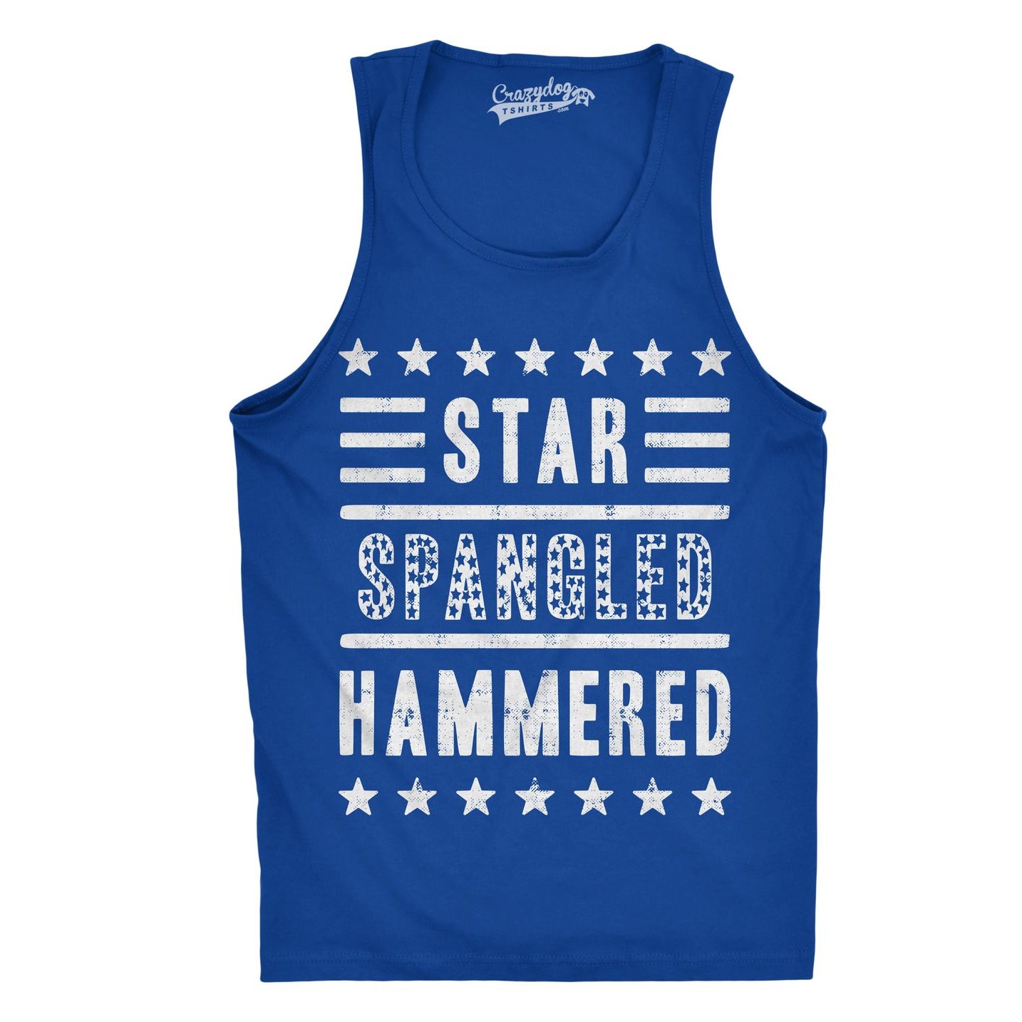 Setupmarks Star Spangled Hammered Men's Tank Top