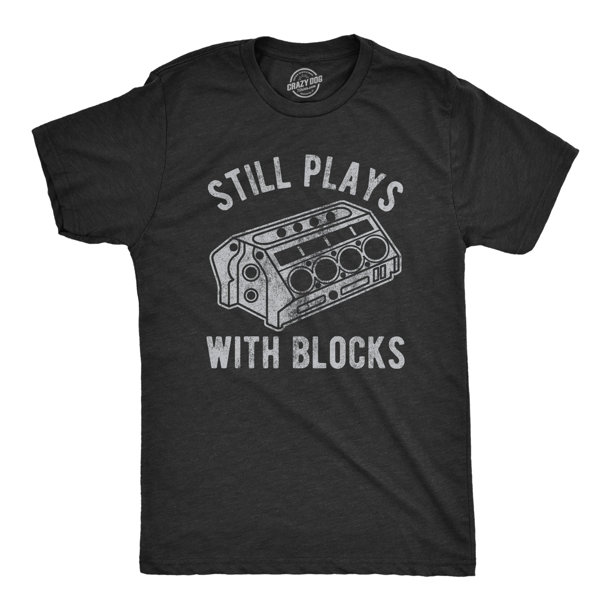 Setupmarks Still Plays With Blocks Men's T Shirt
