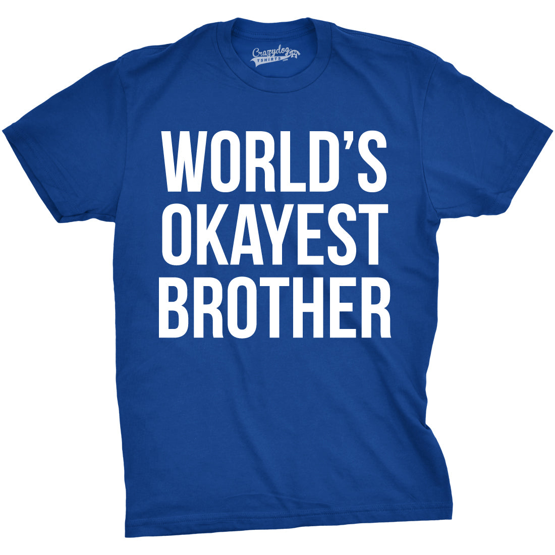 Setupmarks World's Okayest Brother Men's T Shirt - Image 8